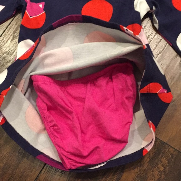 Gymboree 2 Piece Animal Polka Dot Dress 2T - Picture 5 of 7